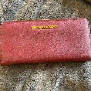 Michael Kors Burgundy Wallet